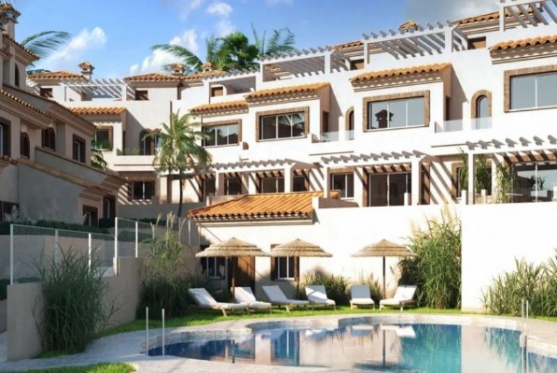 Estepona Neubau von 47 exklusiven Reihenhäusern mit 3 Schlafzimmern, 2 Bädern und Garage in guter Lage von Estepona. Haus kaufen