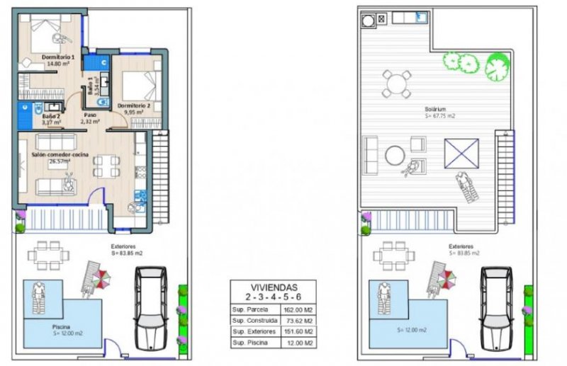 Torre-Pacheco Ebenerdige Villa mit privatem Pool Haus kaufen