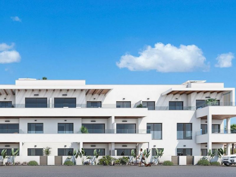 Los Alcazares Moderne Neubau-Apartments direkt am Golfplatz + Meerblick Wohnung kaufen