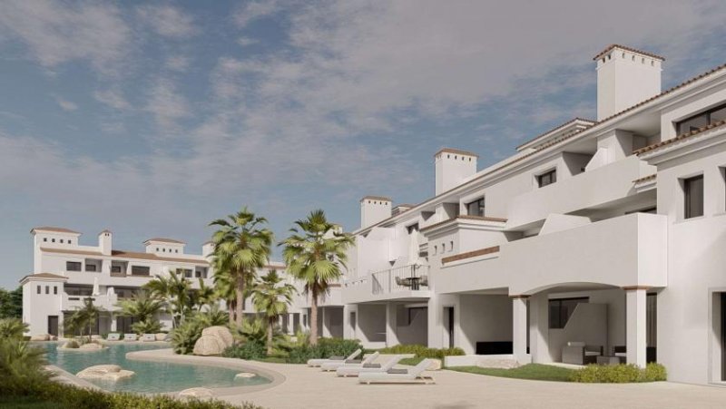 Los Alcázares Luxuriöse Garten und Golfapartments direkt am Meer Wohnung kaufen