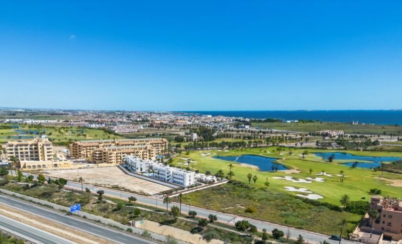 Los Alcázares Wunderschöne ebenerdige Wohnung direkt am Meer und Golfplatz Wohnung kaufen