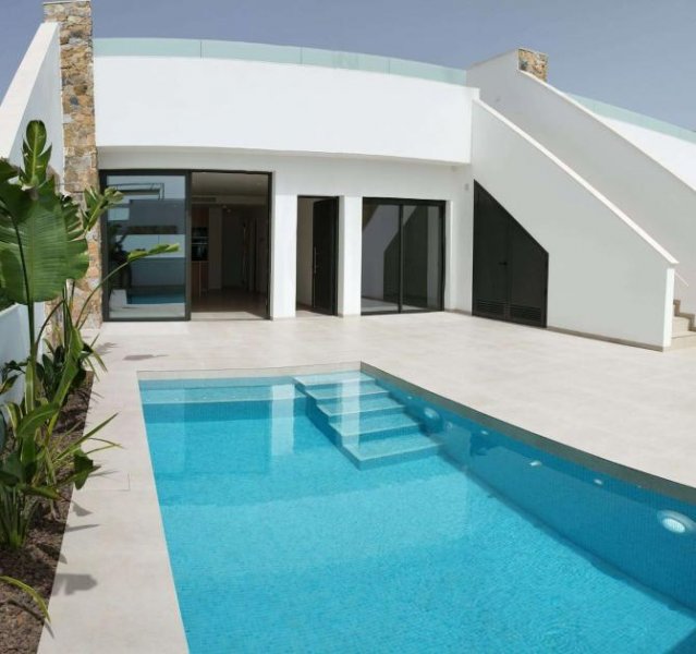 San Javier Eck-Luxusvilla mit privatem Pool. Haus kaufen