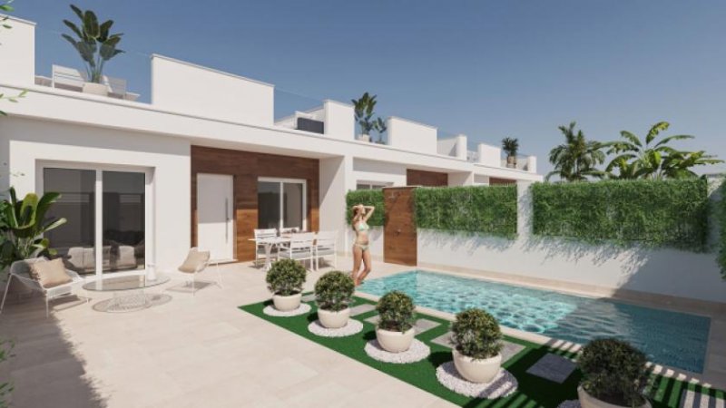 San Javier Reihenhäuser mit 3 Schlafzimmern, 2 Bädern, Dachterrasse und Privatpool Haus kaufen