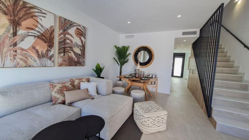 San Pedro del Pinatar Reihenhäuser mit 3 Schlafzimmern, 2 Bädern, Dachterrasse und Privatpool Haus kaufen