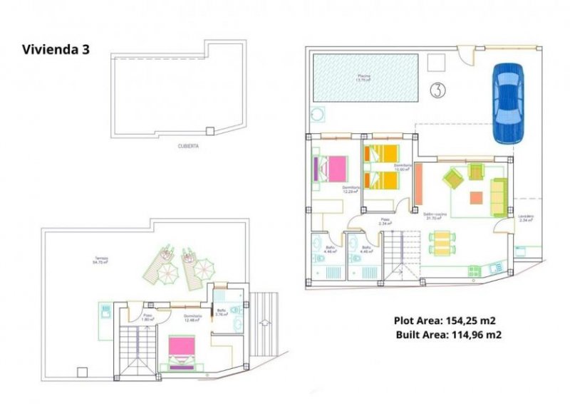 San Pedro del Pinatar Schönes Haus mit grossem Solarium und Pool in Meeresnähe Haus kaufen