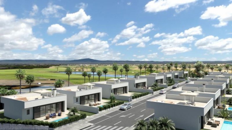Alhama de Murcia Wunderschöne Villen mit 3 Schlafzimmern, 2 Bädern, Dachterrasse und optionalem Privatpool in attraktiver Golfanlage Haus
