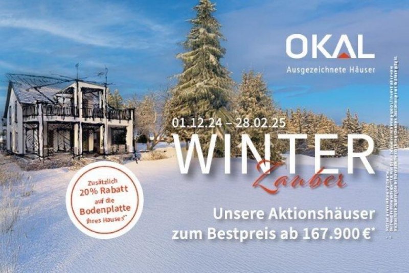 Uetze OKAL Design Aktionshaus Winterzauber 6 Einzugsfertig incl. Grundstück Haus kaufen