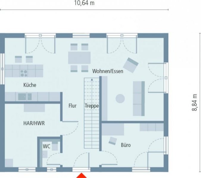 Uetze Raus aus der Miete, rein in die Stadtvilla WZ5 incl. Homeoffice, incl. Grundstück Einzugsfertig ! Haus kaufen