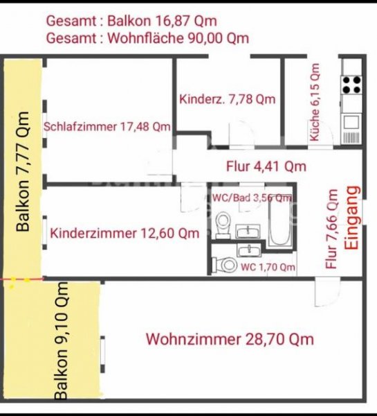 Marburg Eigentumswohnung in Marburg-Wehrda als Kapitalanlage Wohnung kaufen
