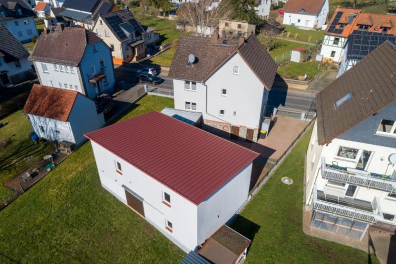 Allendorf (Lumda) ++ KRAG Immobilien ++ viel Platz drinnen und draußen ++ Super-Nebengebäude mit Riesengarage ++ Haus kaufen