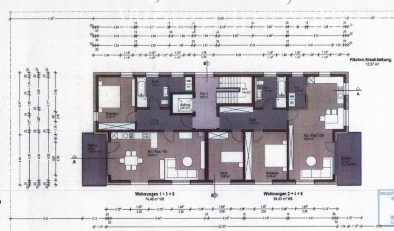 Hünfeld Baugrundstück Mehrfamilienhaus Grundstück kaufen