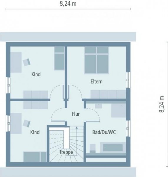 Cremlingen Die OKAL Premiumklasse: Design 9.2 für die junge Familie KFW möglich. Grundstück inklusive! Haus kaufen