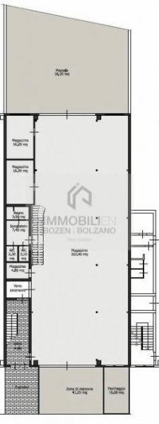 Meran Große Halle mit Büros in Meran zu verkaufen Gewerbe kaufen