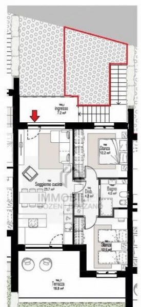 Salurn Neue 3-Zimmerwohnung mit großer Terrasse in Salurn zu verkaufen Wohnung kaufen