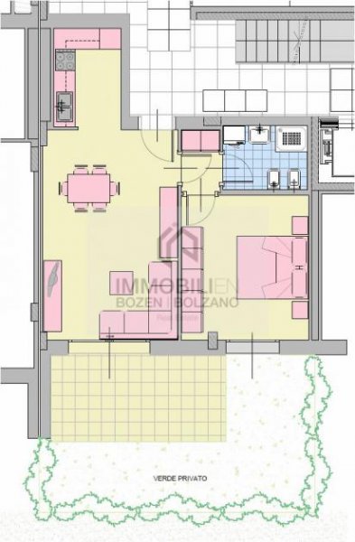 Bozen Neue 2-Zimmerwohnung mit Garten im Zentrum zu verkaufen Wohnung kaufen