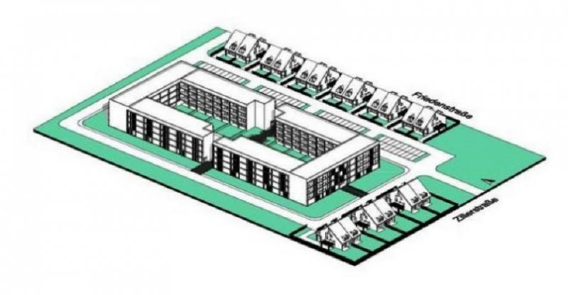 Genthin Grundstück für NEUBAU ca. 148 Wohnungen und 18 Doppelhaushälften! Grundstück kaufen