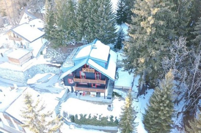 Crans-Montana direkt in Montana Crans - Ferienhaus mit 4 Einheiten - Top Angebot Haus kaufen