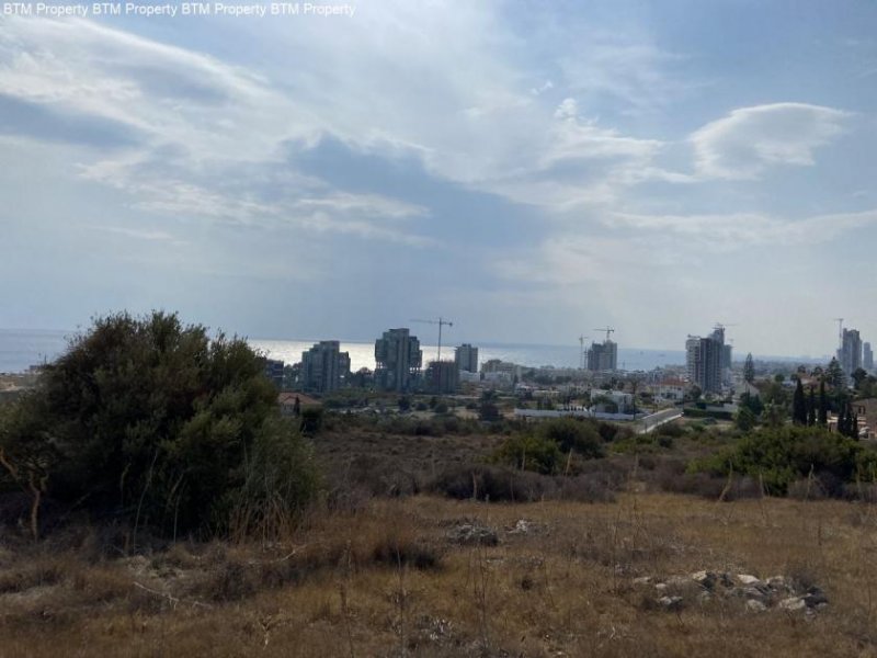 Ayios Tychonas, Limassol Grundstück 12136 m² mit unverbaubarem City- und Meerblick bei Limassol Grundstück kaufen