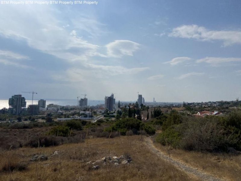 Ayios Tychonas, Limassol Grundstück 12136 m² mit unverbaubarem City- und Meerblick bei Limassol Grundstück kaufen