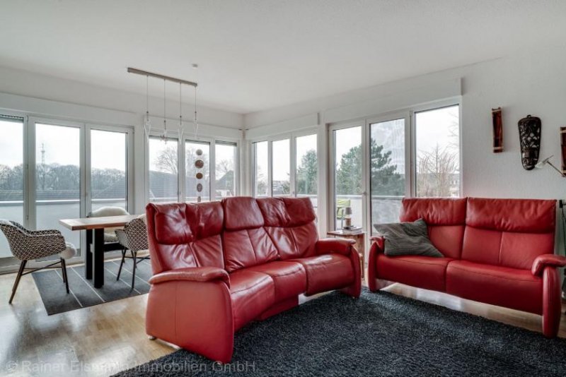 Emmerich am Rhein Emmerich: XL-Penthouse-Wohnung mit Blick auf den Emmericher Hafen – 3 Schlafzimmer und Dachterrasse Wohnung kaufen