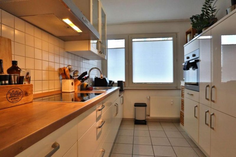 Münster Renditeobjekt- Modernisierte 3 Zi- Whng mit Südbalkon und Einbauküche in Münster Wohnung kaufen