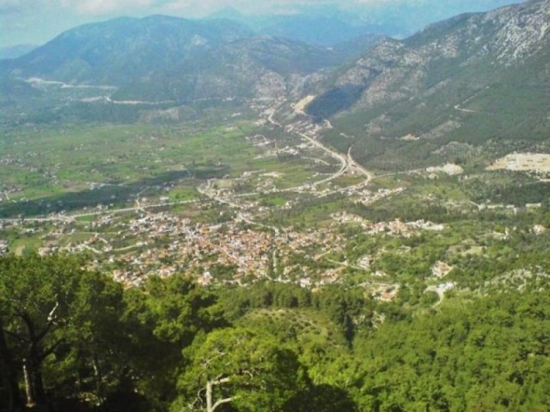 Fethiye Grosszügiges Bauland in einem romantischen Bergdorf bei Fethiye Grundstück kaufen