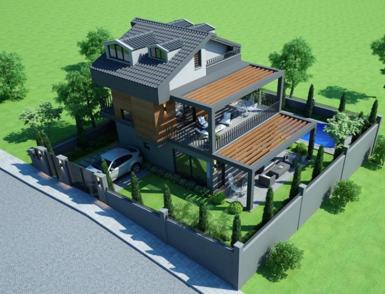 Fethiye Neubau einer 3 Schlafzimmer Luxus Villa In Ovacik nahe der Hafenstadt Fethiye Haus kaufen