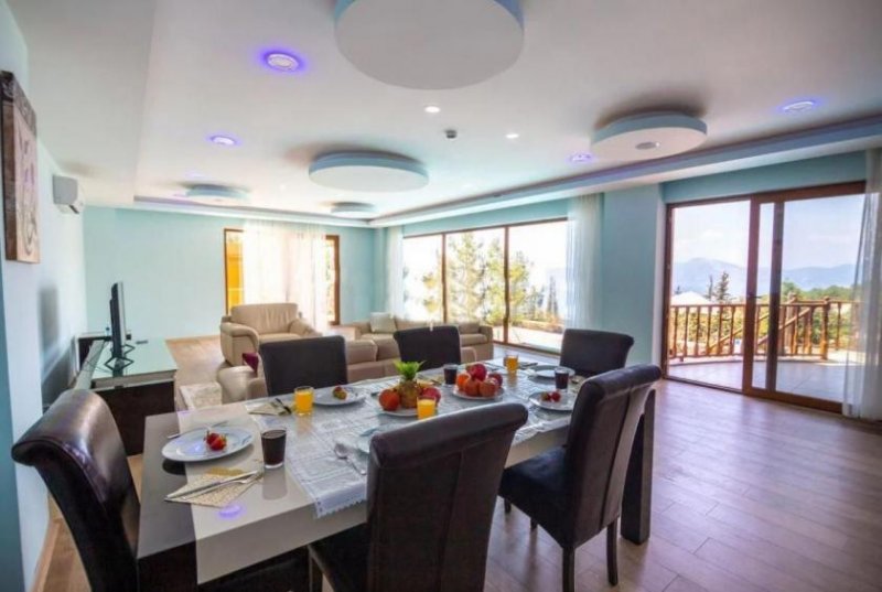 Muğla Villa With Amazing Sea View in Faralya Haus kaufen