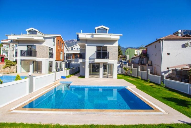 Fethiye Luxuriöse Neubauvilla in Hisarönü nahe der blauen Lagune von Ölüdeniz Haus kaufen