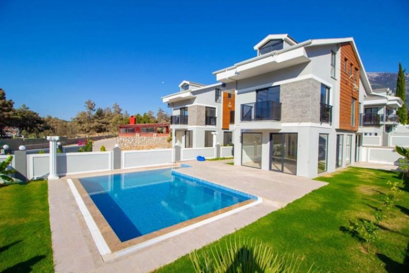 Fethiye Luxuriöse Neubauvilla in Hisarönü nahe der blauen Lagune von Ölüdeniz Haus kaufen