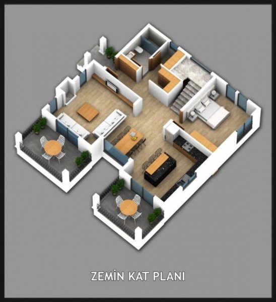 Fethiye 4 Schlafzimmer Neubauprojekt in Nif bei Yesilüzümlü ( Fethiye ) Haus kaufen