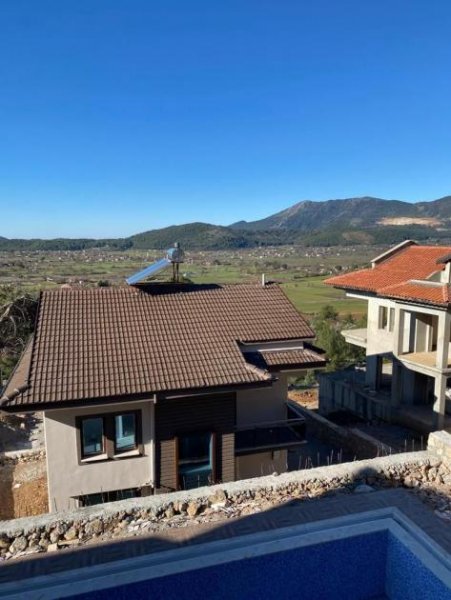 Fethiye Neubauvilla in Üzümlü mit privatem Pool und schöner Aussicht Haus kaufen