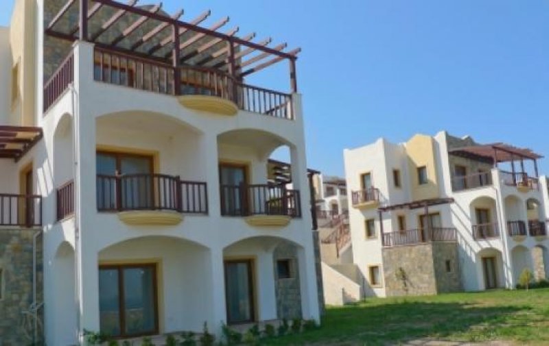 Bodrum-Gündoğan Extravagantes Apartment mit Garten und Meerblick in Gündogan Wohnung kaufen