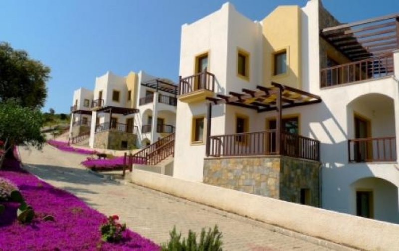 Bodrum-Gündoğan Extravagantes Apartment mit Garten und Meerblick in Gündogan Wohnung kaufen