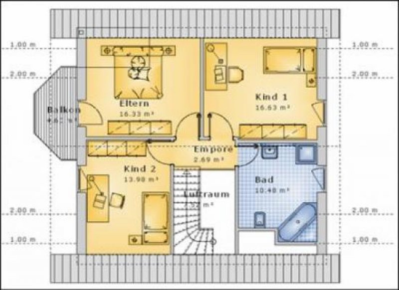 Osnabrück Tolles Haus mit Satteldach, Erker und Balkon Haus kaufen