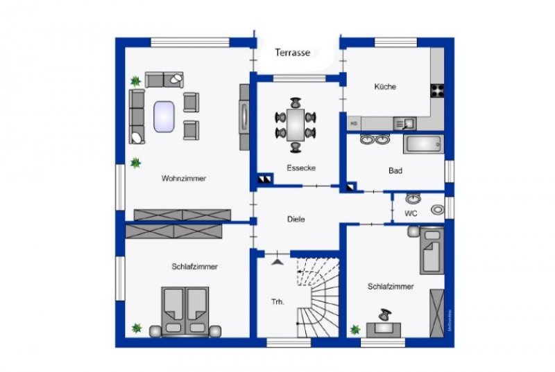 Köln Modernisiertes Dreifamilienhaus in gefragter Ruhiglage von Dünnwald Haus kaufen