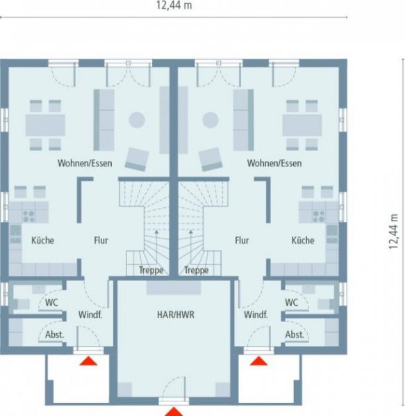 Odenthal TÜR AN TÜR IM DOPPELHAUS Haus kaufen