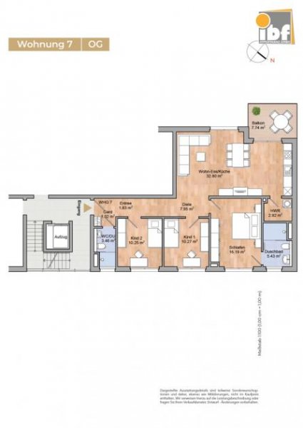 Würselen Seniorengerechte und barrierefreie ETW im 1. OG mit Balkon in zentraler Lager von Würselen! Wohnung kaufen