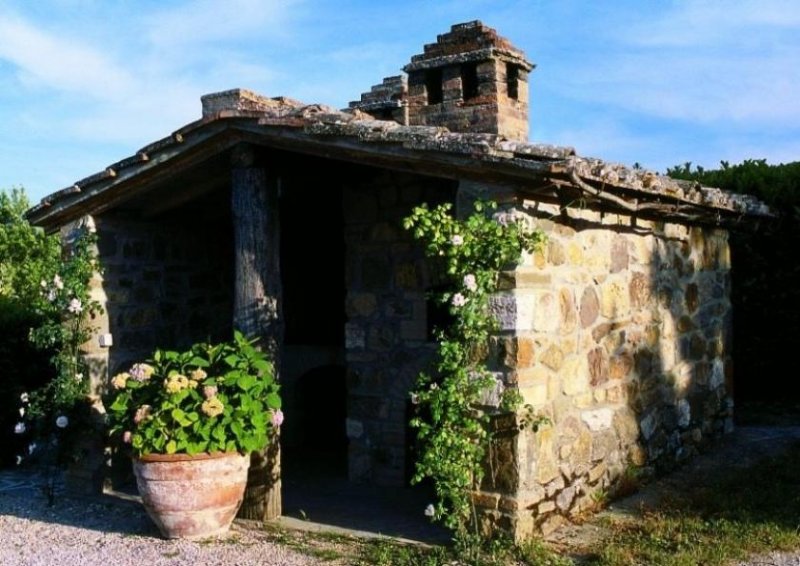 Montalcino TENUTA A MONTALCINO COMPLETAMENTE RISTRUTTURATA CON VIGNETI Gewerbe kaufen