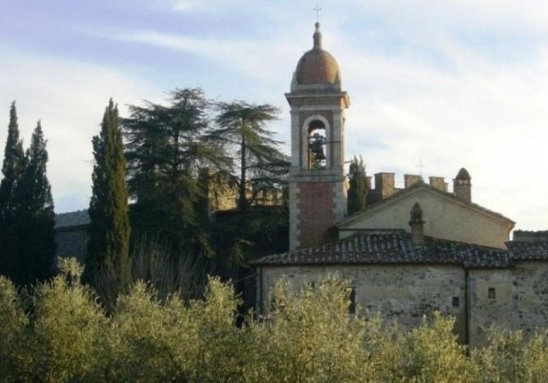 Siena PRESTIGIOSO BORGO CON CASTELLO E CASE COLONICHE NELLE COLLINE SENESI Gewerbe kaufen