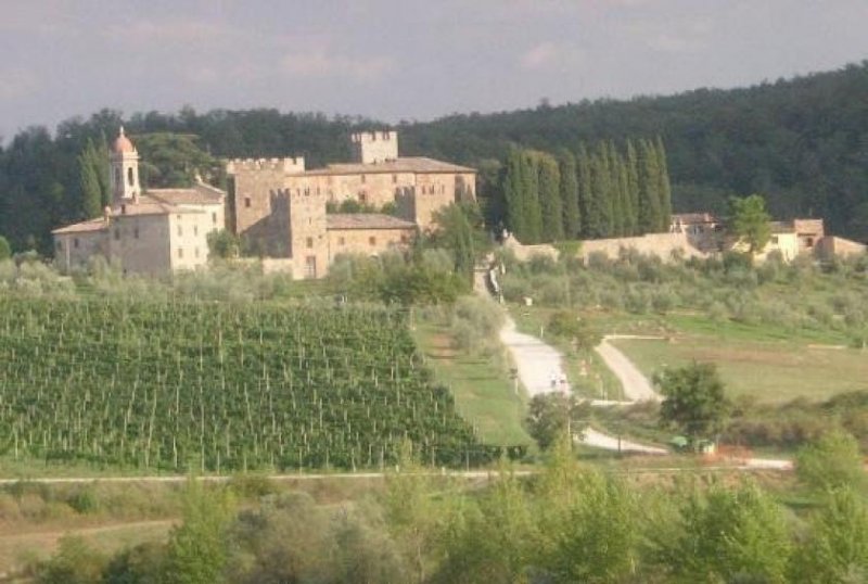 Siena PRESTIGIOSO BORGO CON CASTELLO E CASE COLONICHE NELLE COLLINE SENESI Gewerbe kaufen