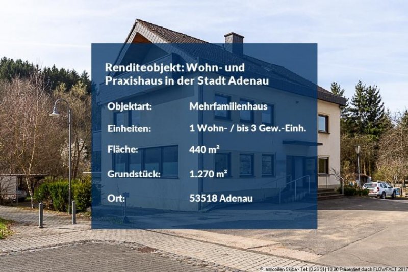 Adenau Renditeobjekt: Wohn- und Praxishaus in der Stadt Adenau Haus kaufen