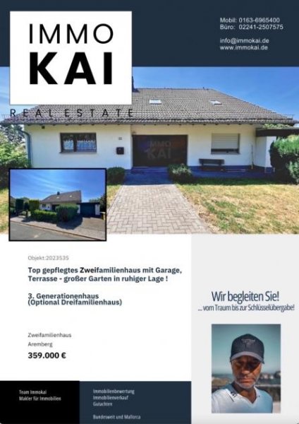 Bad Münstereifel BAD MÜNSTEREIFEL: 250 m2 Zweifamilienhaus mit rund 1000 m2 Grundstück! Dort leben wo andere Urlaub machen. Haus kaufen