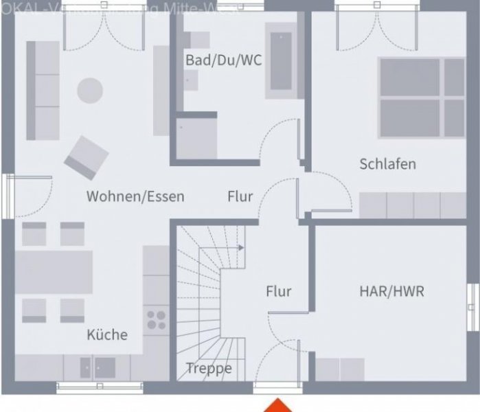 Schillingen Modernes und komfortables Wohnen unter einem Dach Haus kaufen