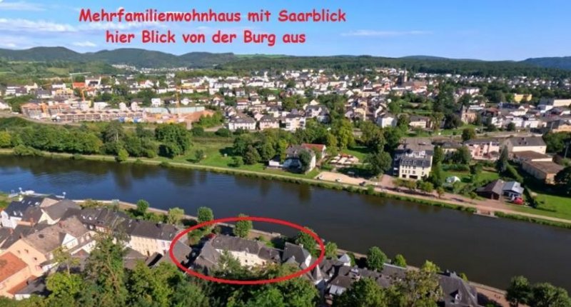 Saarburg Mehrfamilien-Wohnhaus (4 - 5 Whg.) mit Blick auf die Saar und die Burg -gute Wohnlage- Haus kaufen