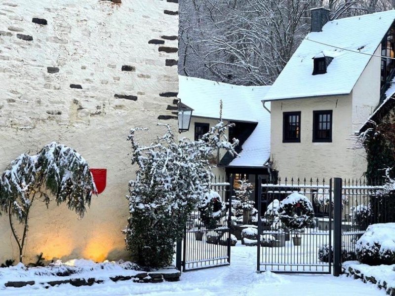 Münstermaifeld Exklusives Mühlenanwesen, vollständig sanierte historische Mühle in absoluter Alleinlage mit 2,6 ha Land. Ein fränkischer 