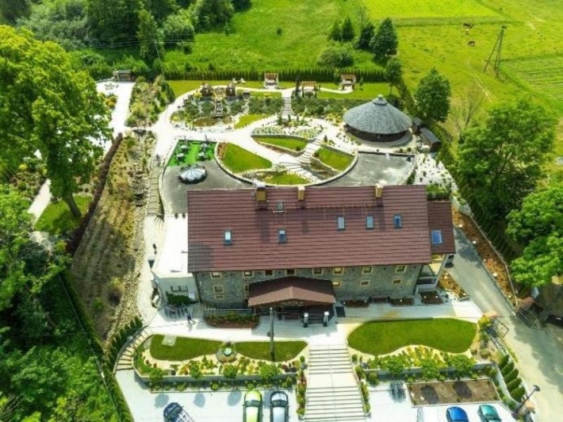 Chrośnica Aufblühendes luxuriöses Gästehaus & Restaurant Gewerbe kaufen