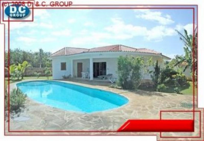 Cabarete Geplegtes Einfamilienhaus mit 3 Schlafzimmern, Garage, Pool Haus kaufen