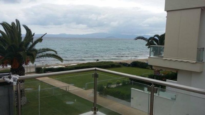 Kryopigi Chalkidiki Maisonette in einem Wohnkomplex vor dem Strand in Kryopigi Chalkidiki mit superblick aufs Meer und 115 qm Wohnfläche Baujahr