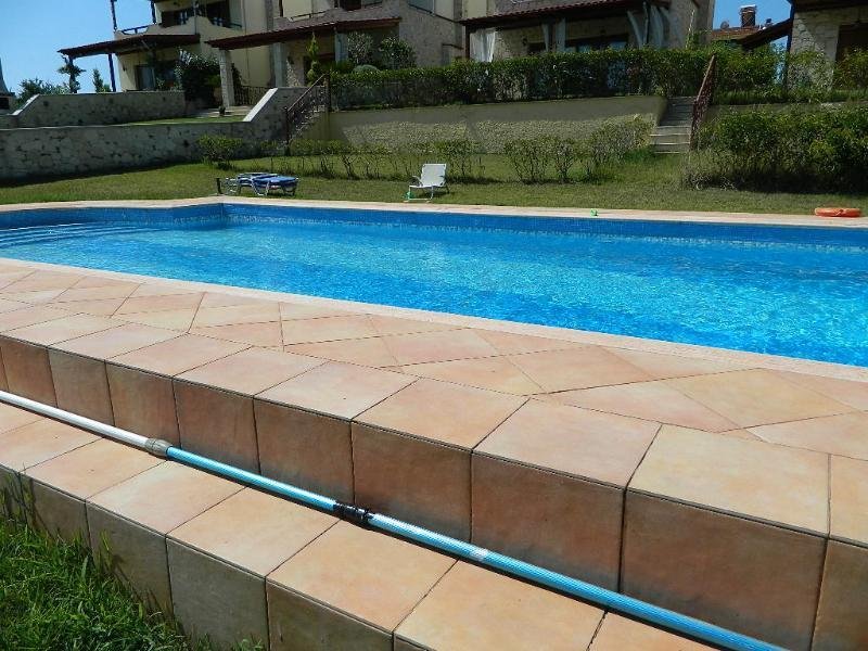 Chalkidike Afytos Villa mit super Blick aufs Meer in Chalkidike Afytos Haus kaufen